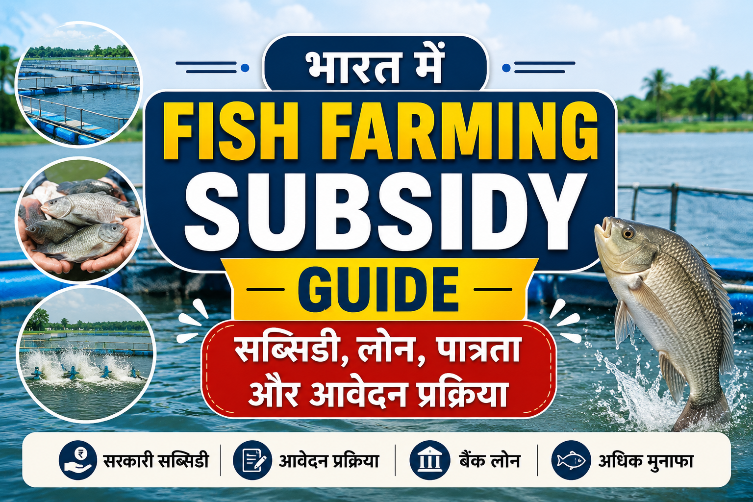 Fish farming subsidy guide in India