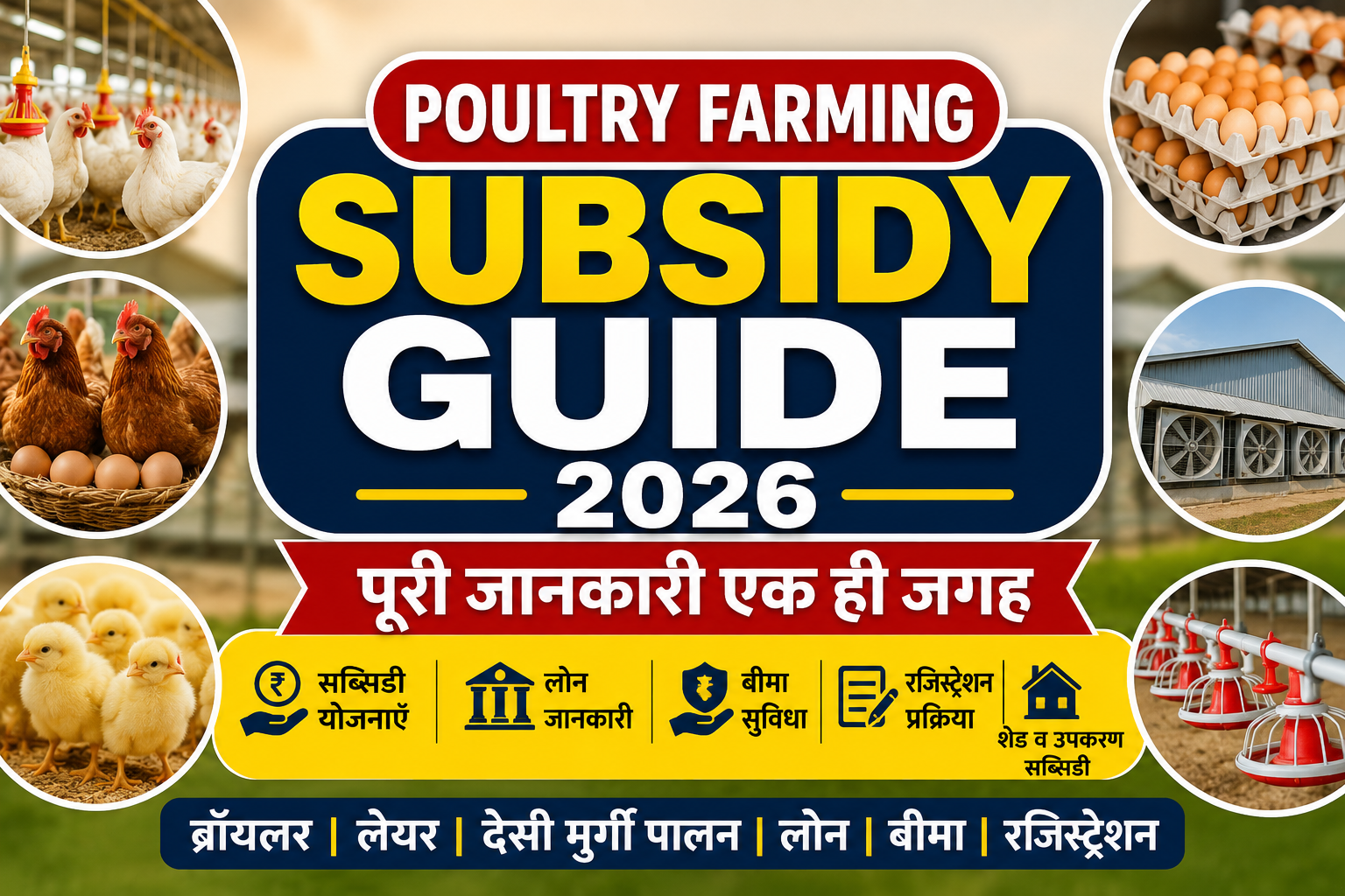 Poultry farming subsidy guide 2026