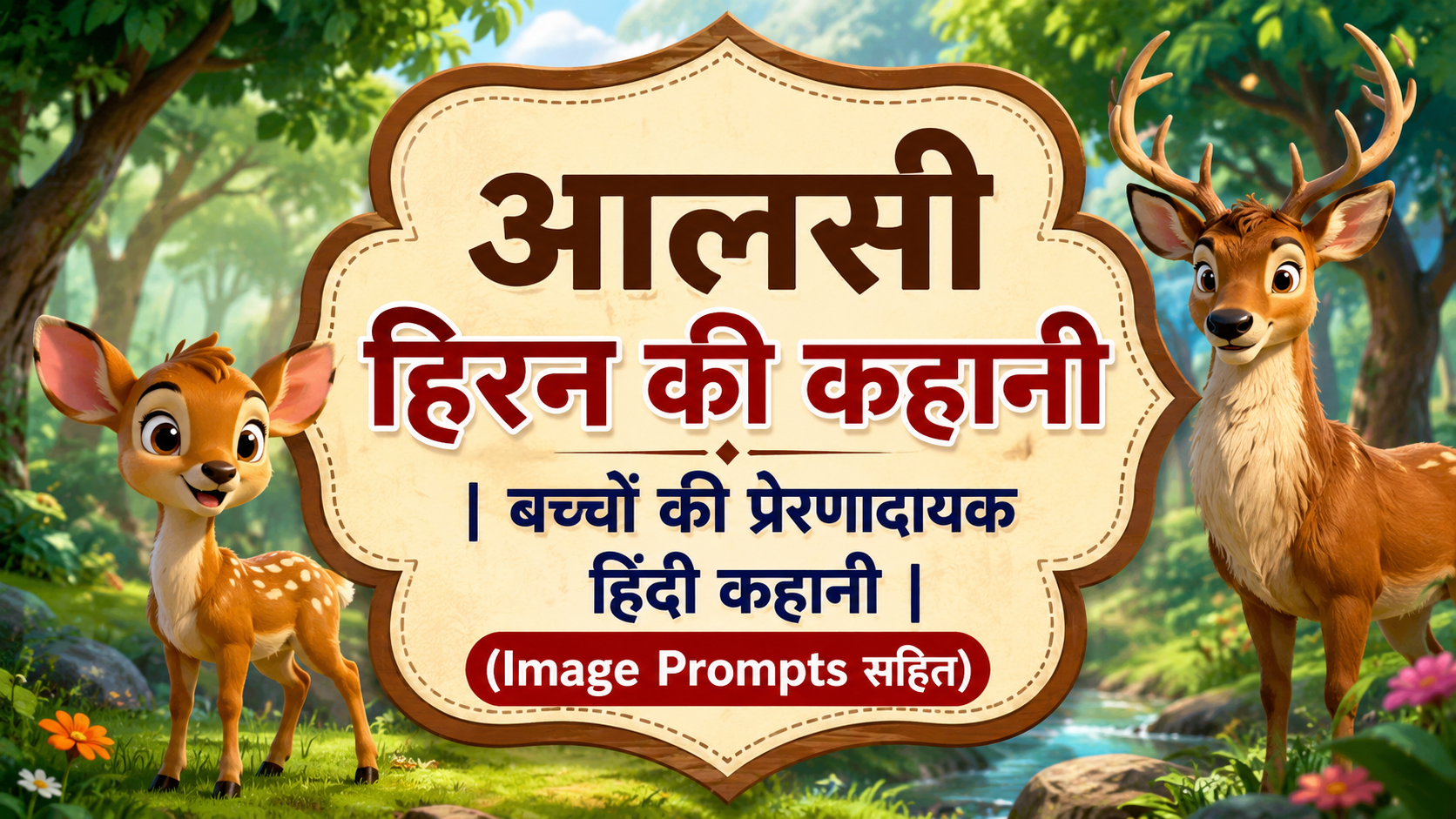 aalasi-hiran-ki-kahani